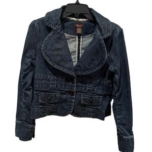 Louie Denim Jacket Womens Size 6
